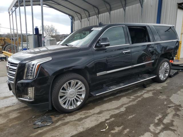 1GYS4KKJ9JR234224 - 2018 CADILLAC ESCALADE ESV PLATINUM BLACK photo 1