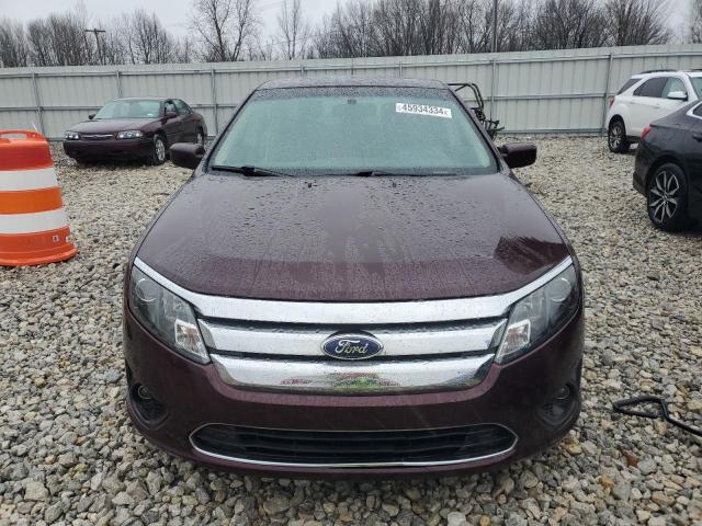 3FAHP0HA8BR231720 - 2011 FORD FUSION SE BURGUNDY photo 5