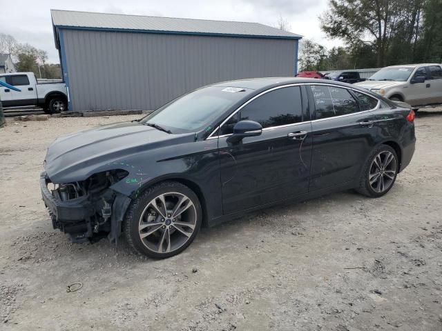 3FA6P0K96LR173694 - 2020 FORD FUSION TITANIUM BLACK photo 1