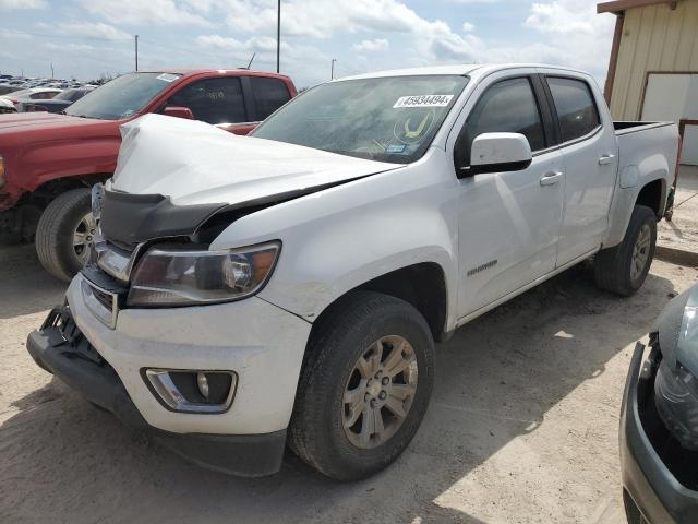 1GCGSCEN2K1124895 - 2019 CHEVROLET COLORADO LT WHITE photo 1