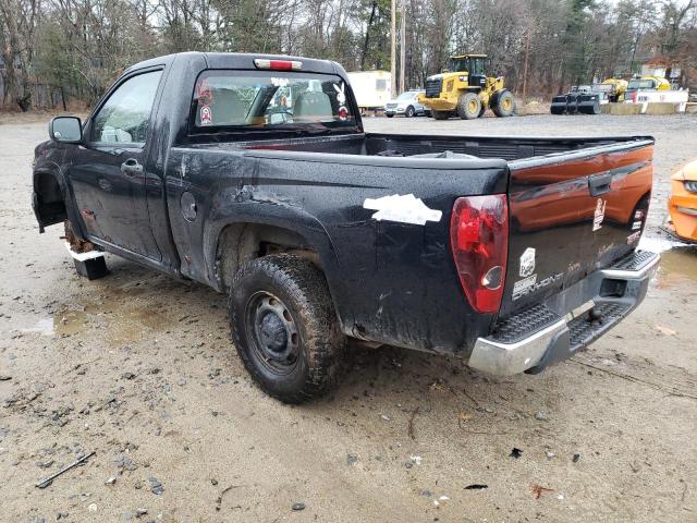 1GTDT149588176613 - 2008 GMC CANYON BLACK photo 2