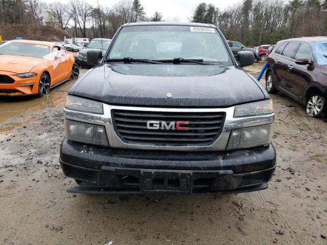 1GTDT149588176613 - 2008 GMC CANYON BLACK photo 5