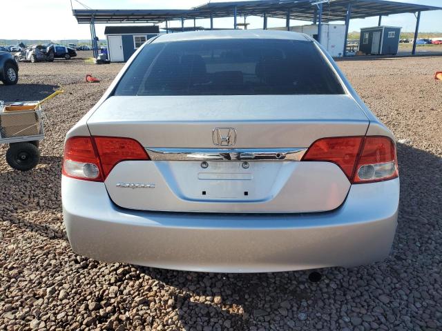 2HGFA1F57BH309240 - 2011 HONDA CIVIC LX SILVER photo 6