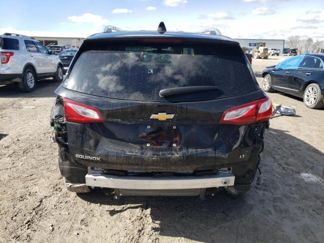 2GNAXJEV3J6147150 - 2018 CHEVROLET EQUINOX LT BLACK photo 6