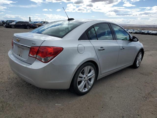 1G1PG5SBXG7122865 - 2016 CHEVROLET CRUZE LIMI LTZ SILVER photo 3