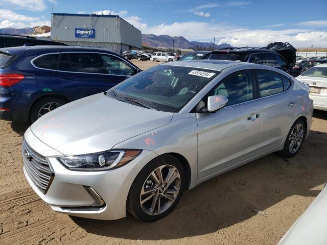 5NPD84LF2HH009816 - 2017 HYUNDAI ELANTRA SE SILVER photo 1