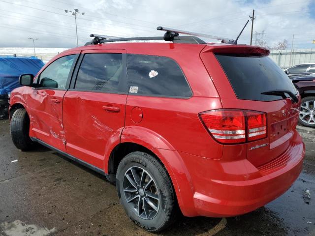 3C4PDCAB6HT573682 - 2017 DODGE JOURNEY SE RED photo 2