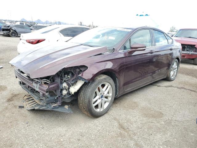 3FA6P0HR1DR349933 - 2013 FORD FUSION SE MAROON photo 1