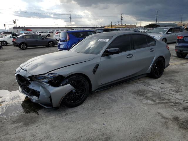 WBS43AY0XRFR61274 - 2024 BMW M3 COMPETITION GRAY photo 1