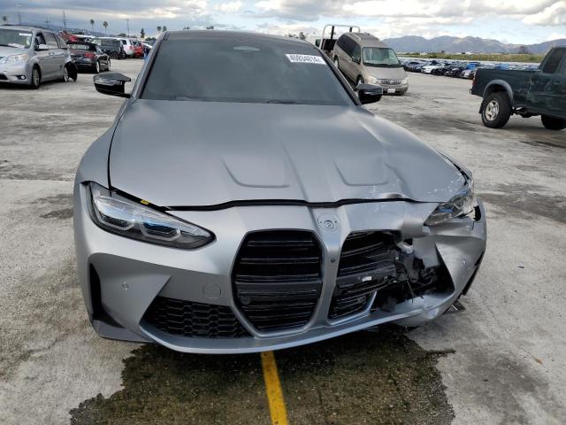 WBS43AY0XRFR61274 - 2024 BMW M3 COMPETITION GRAY photo 5