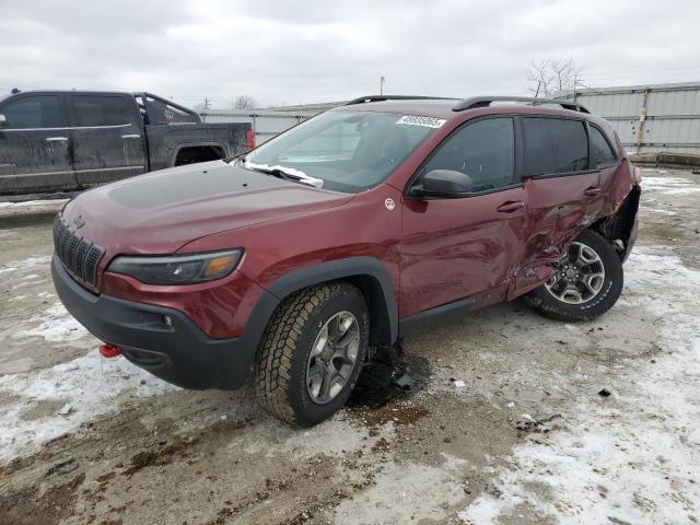 1C4PJMBX6KD311666 - 2019 JEEP CHEROKEE TRAILHAWK RED photo 1