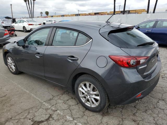 JM1BM1L74G1344348 - 2016 MAZDA 3 TOURING GRAY photo 2