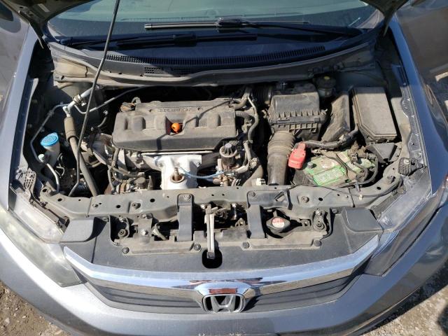 2HGFB2F6XCH332119 - 2012 HONDA CIVIC HF GRAY photo 11