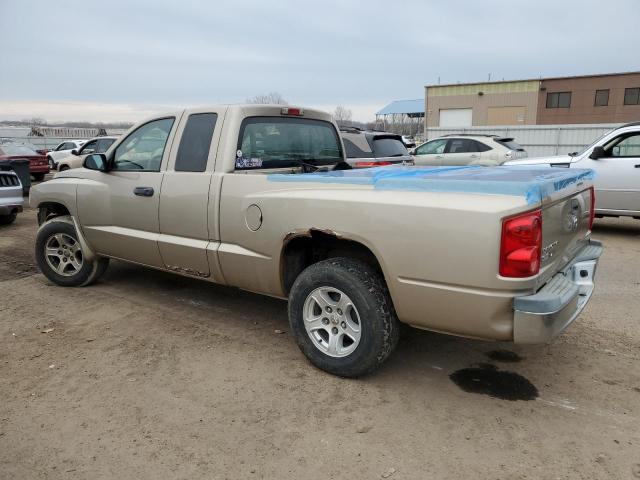 1D7HE42K05S317305 - 2005 DODGE DAKOTA SLT TAN photo 2