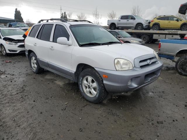 KM8SC73EX5U879602 - 2005 HYUNDAI SANTA FE GLS WHITE photo 4