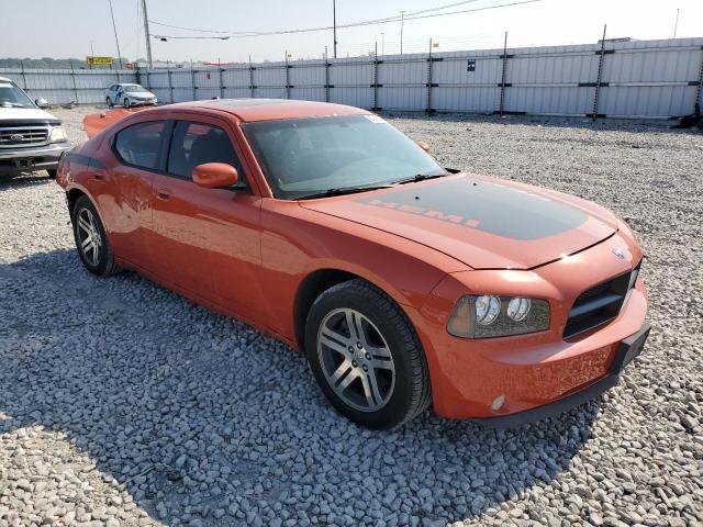 2B3KA53H76H214719 - 2006 DODGE CHARGER R/T ORANGE photo 4