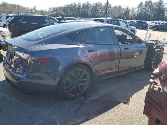 5YJSA1E5XMF436765 - 2021 TESLA MODEL S 灰色 照片 3