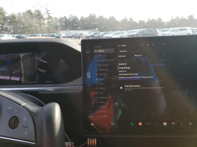 5YJSA1E5XMF436765 - 2021 TESLA MODEL S 灰色 照片 9