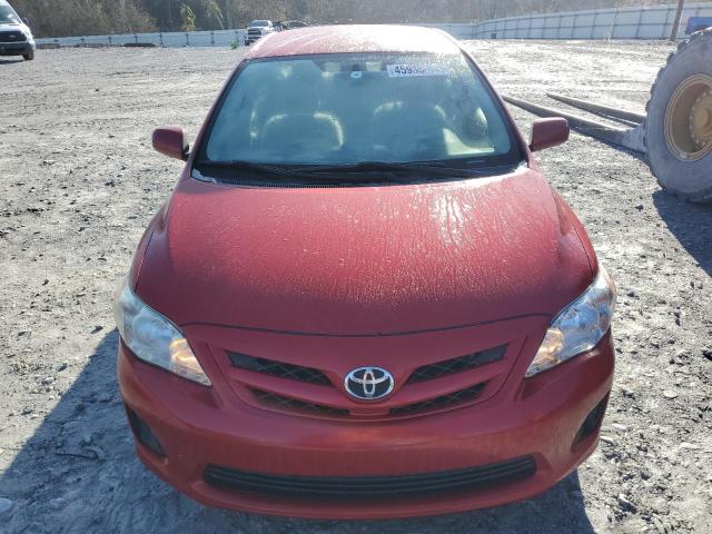 5YFBU4EE5CP040156 - 2012 TOYOTA COROLLA BASE RED photo 5