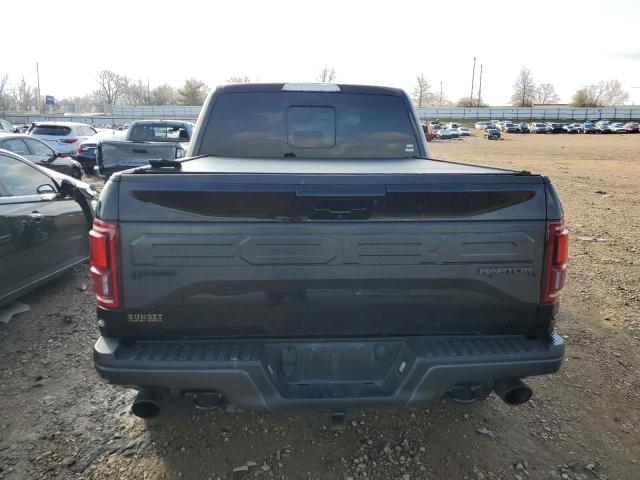 1FTFW1RG6JFD52481 - 2018 FORD F150 RAPTOR BLACK photo 6