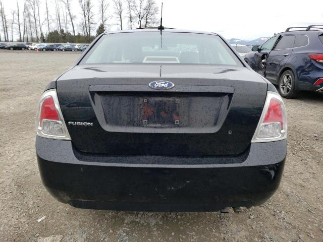 3FAHP06Z87R177335 - 2007 FORD FUSION S BLACK photo 6