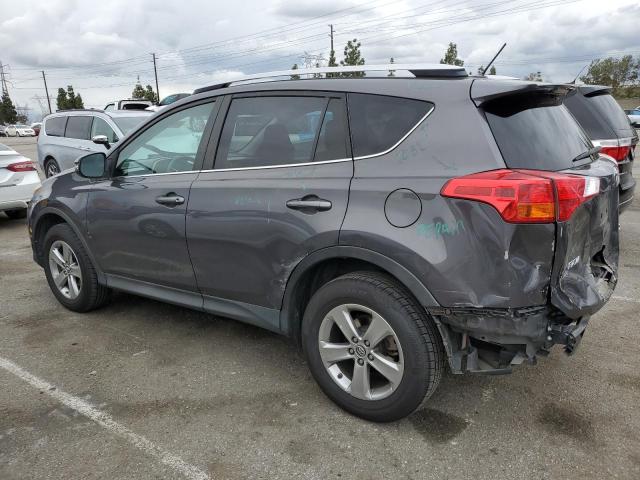 2T3WFREV0FW194910 - 2015 TOYOTA RAV4 XLE GRAY photo 2