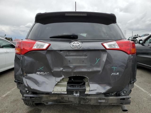 2T3WFREV0FW194910 - 2015 TOYOTA RAV4 XLE GRAY photo 6