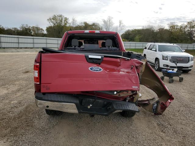 1FTEW1EG5JKE39622 - 2018 FORD F150 SUPERCREW RED photo 6