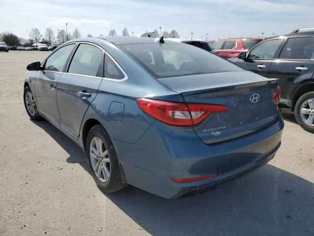 5NPE24AFXFH095334 - 2015 HYUNDAI SONATA SE BLUE photo 2