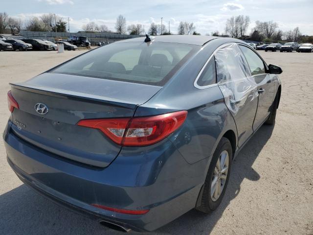 5NPE24AFXFH095334 - 2015 HYUNDAI SONATA SE BLUE photo 3