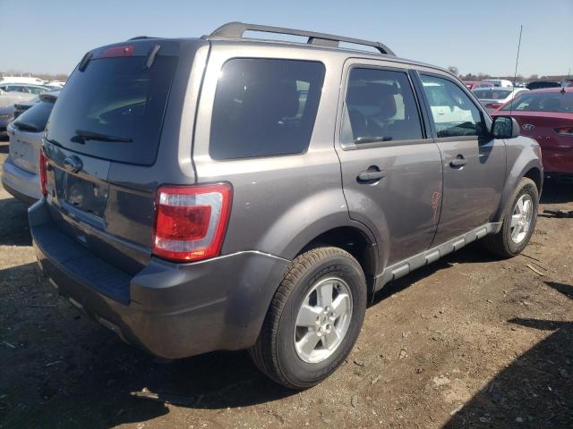 1FMCU0D72BKB57184 - 2011 FORD ESCAPE XLT GRAY photo 3