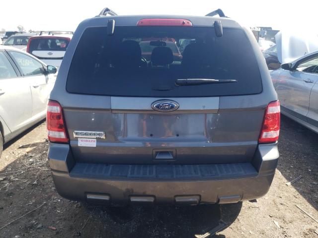 1FMCU0D72BKB57184 - 2011 FORD ESCAPE XLT GRAY photo 6