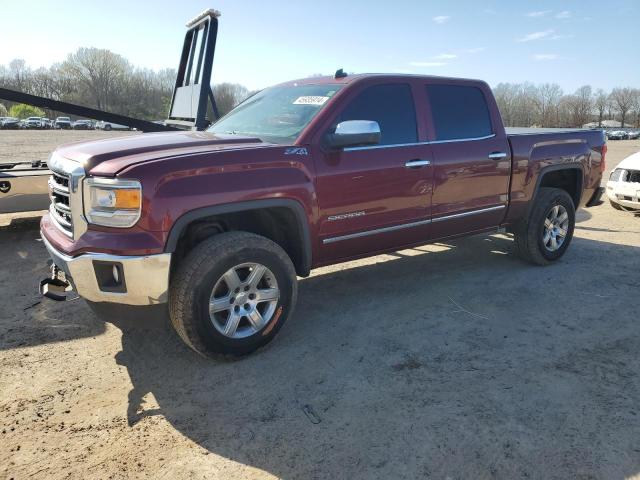 3GTU2VEC5EG408637 - 2014 GMC SIERRA K1500 SLT BURGUNDY photo 1