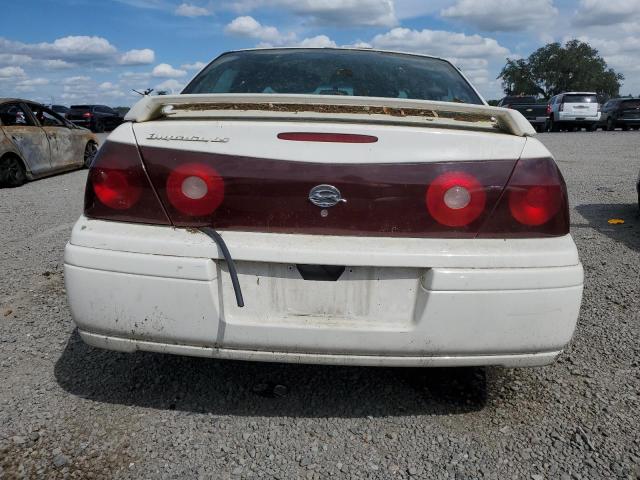 2G1WH55K849111653 - 2004 CHEVROLET IMPALA LS WHITE photo 6