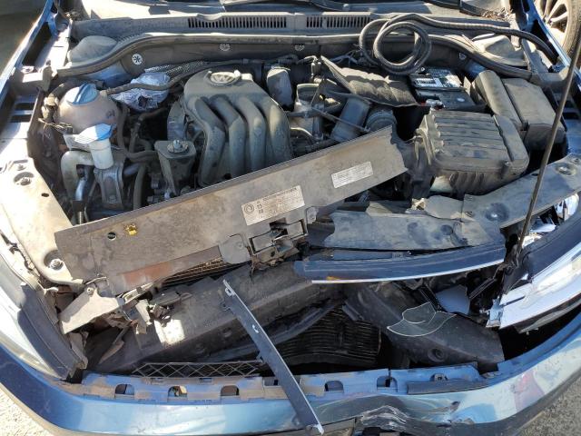 3VW2K7AJXFM414330 - 2015 VOLKSWAGEN JETTA BASE 蓝色 照片 11