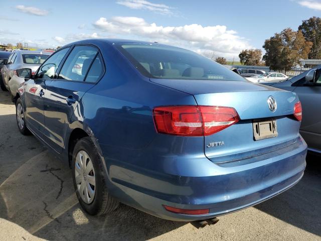 3VW2K7AJXFM414330 - 2015 VOLKSWAGEN JETTA BASE 蓝色 照片 2