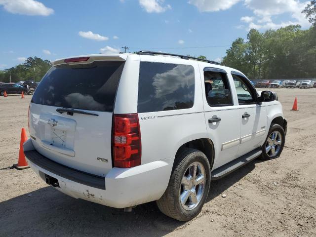 1GNMCAE37AR128533 - 2010 CHEVROLET TAHOE C1500  LS WHITE photo 3