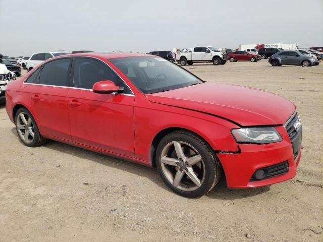 WAUFFAFL8BN047201 - 2011 AUDI A4 PREMIUM PLUS RED photo 4