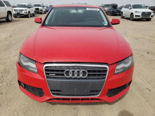 WAUFFAFL8BN047201 - 2011 AUDI A4 PREMIUM PLUS RED photo 5