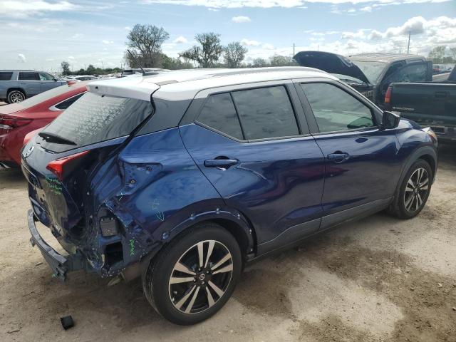 3N1CP5CV5LL478390 - 2020 NISSAN KICKS SV BLUE photo 3