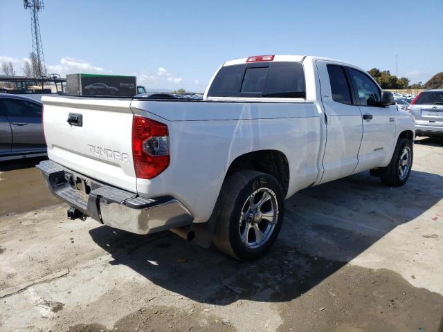 5TFRY5F14FX173923 - 2015 TOYOTA TUNDRA DOUBLE CAB SR/SR5 WHITE photo 3