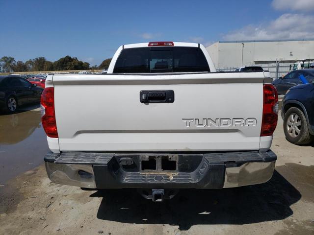 5TFRY5F14FX173923 - 2015 TOYOTA TUNDRA DOUBLE CAB SR/SR5 WHITE photo 6