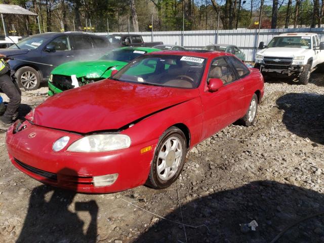 JT8CH32Y5T0049742 - 1996 LEXUS SC 400 RED photo 1