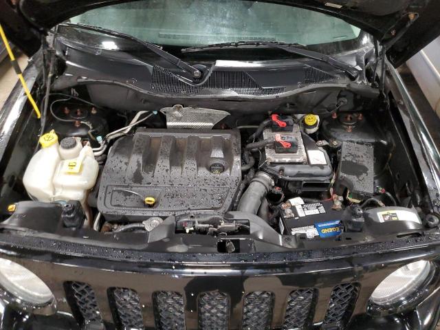 1C4NJPFB5ED857306 - 2014 JEEP PATRIOT LATITUDE BLACK photo 11