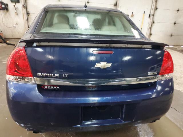 2G1WC57M391107142 - 2009 CHEVROLET IMPALA 2LT BLUE photo 6