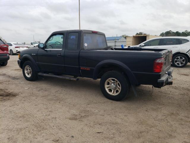 1FTYR44V93PA61607 - 2003 FORD RANGER SUPER CAB BLACK photo 2