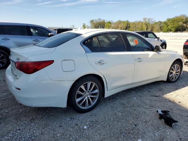 JN1BV7AR3FM411137 - 2015 INFINITI Q50 BASE WHITE photo 3