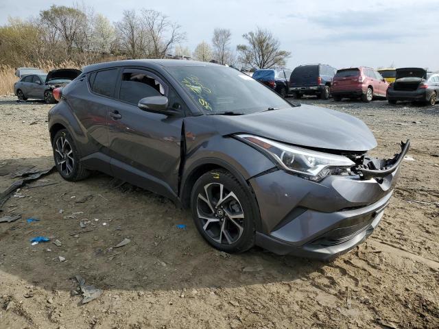 NMTKHMBX2KR068656 - 2019 TOYOTA C-HR XLE GRAY photo 4