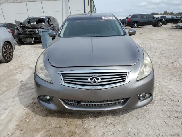 JN1CV6AR4DM770346 - 2013 INFINITI G37 GRAY photo 5