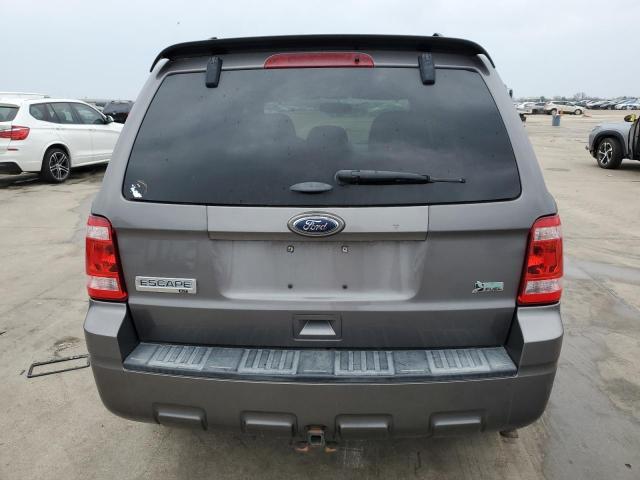 1FMCU9DG1CKB54556 - 2012 FORD ESCAPE XLT GRAY photo 6